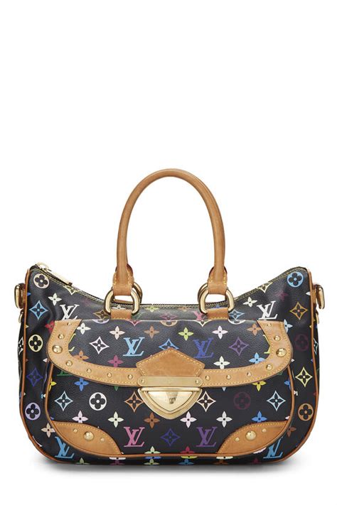 Takashi Murakami x Louis Vuitton Black Monogram .